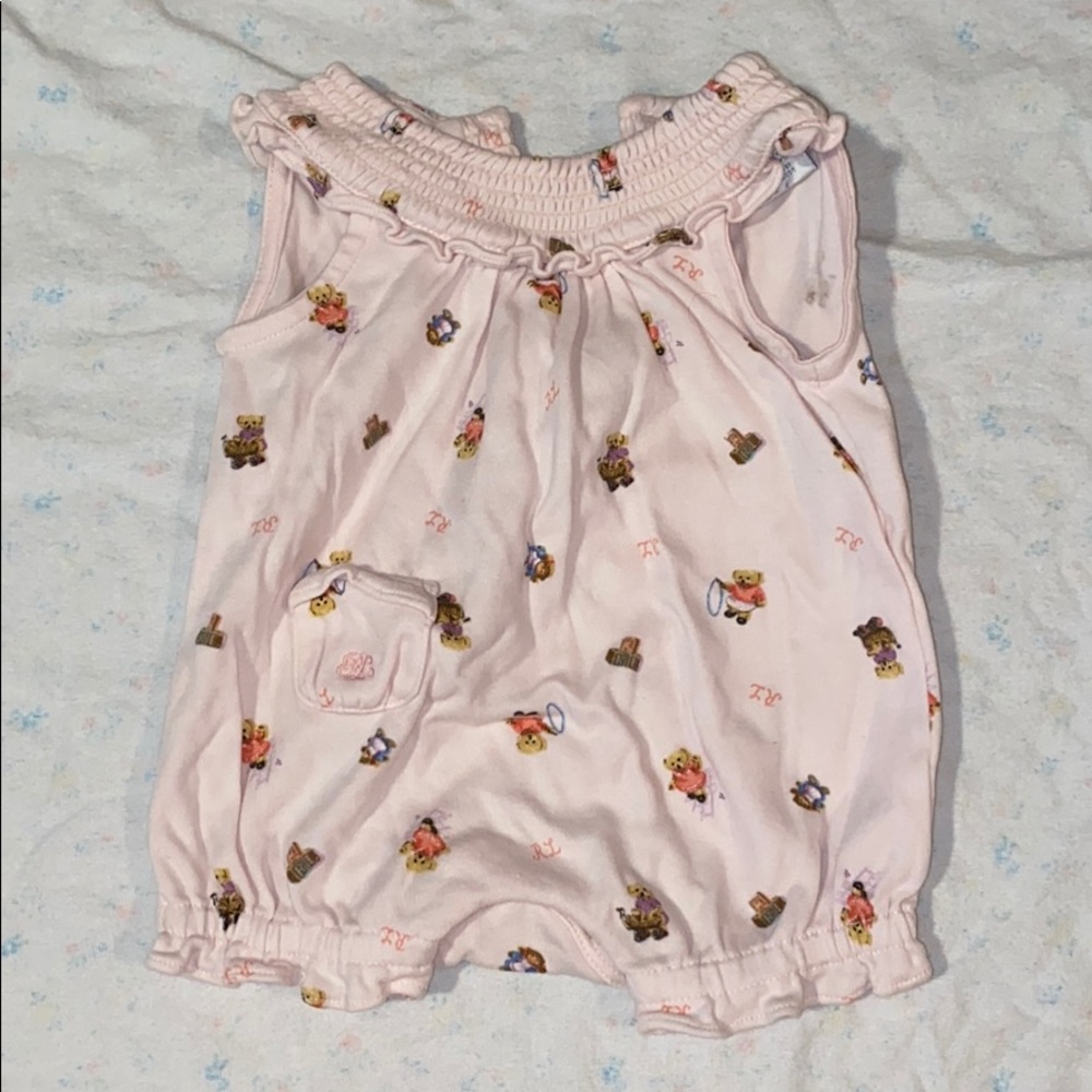 RALPH LAUREN NEWBORN JUMPER